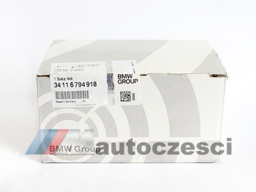 Гальмівні колодки BMW E60 E61 530D 530XD 525XI 530i - 4