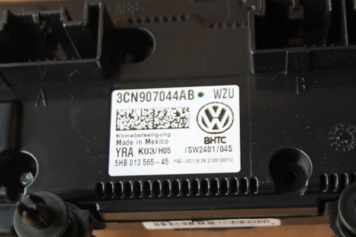 PANEL STEROWNIK KLIMATYZACJI VW ATLAS 3CN907044AB - 5