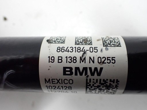 Передній правий привід X-DRIVE 8643184 BMW X3M F97 X4M F98 3.0 TURBO S58 20R - 5
