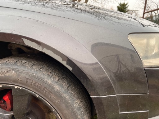 AUDI A6 C6 Allroad Fender Правий передній LZ7L 42 - 4