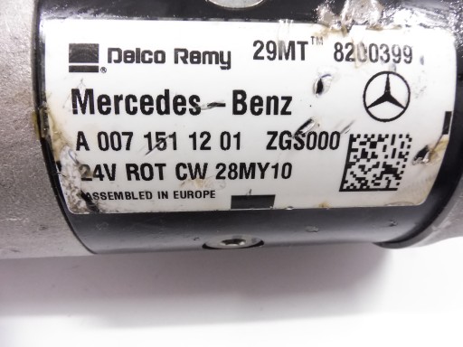 MERCEDES ATEGO 3 UNIOMG стартер A0071511201 ORG - 5