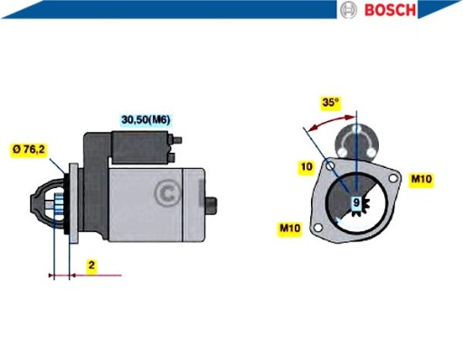 СТАРТЕР BOSCH 8G9N11000AB - 5