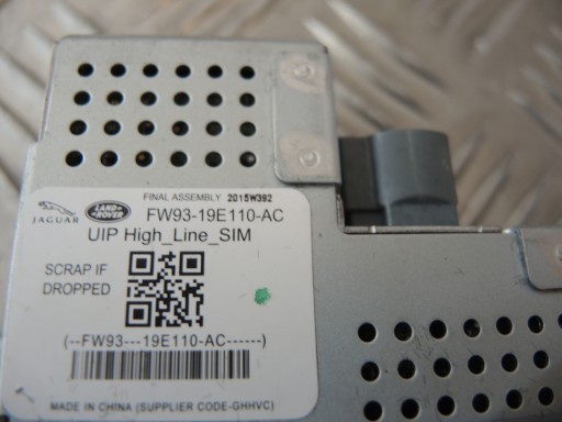 JAGUAR XJ X351 роз'єм USB порт FW93-19E110-AC - 3