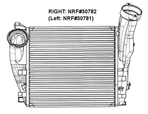 CHŁODNICA POWIETRZA INTERCOOLER do PORSCHE Cayenne - 6