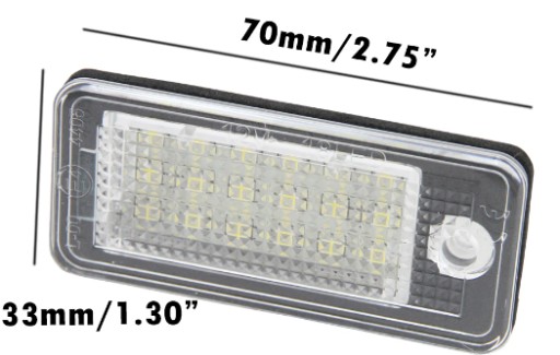 Світлодіодне підсвічування лампи AUDI A3 8P A4 B6 B7 A6 C6 - 5