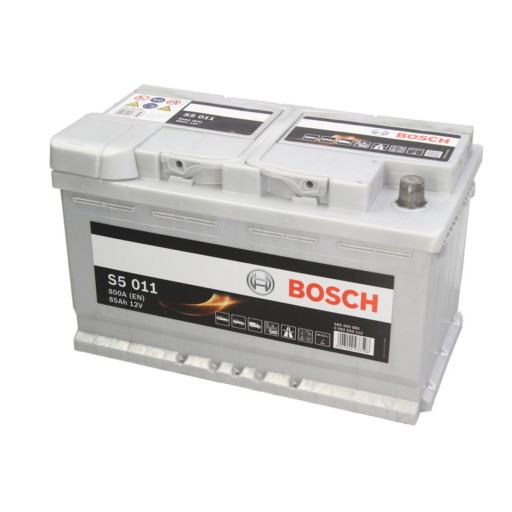 Акумулятор BOSCH S5 85ah 800A P+ - 1