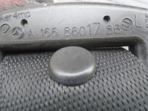 MERCEDES X166 GL 14R ремінь безпеки спереду і ззаду - 3