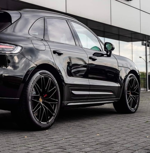 PORSCHE MACAN обшивка дверей молдинги 95B оригінал - 3