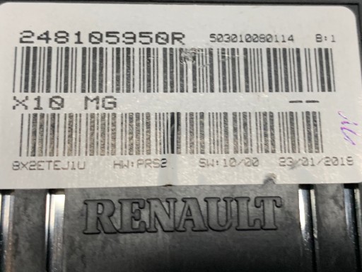 Renault Zoe лічильник дисплей 248105950r - 7
