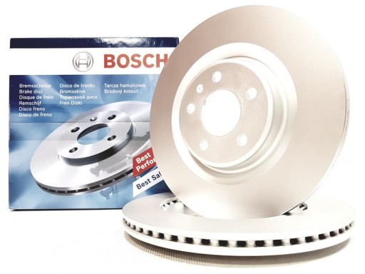 Bosch диски + колодки спереду + ззаду AUDI A6 C7 345 мм - 2
