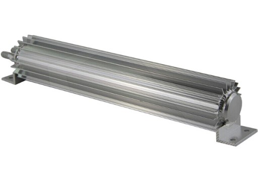 Алюминиевый масляный радиатор универсальный двойной проход 31 см - 4