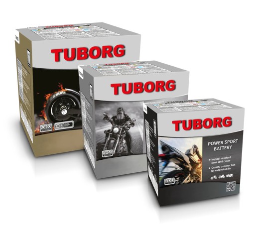 Посилений акумулятор Tuborg AGM для Volvo 8AH - 2