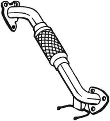 Вихлопна труба Bosal 753-327 - 2