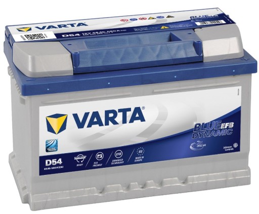 Varta 565500065b602 акумулятор 65AH / 650A 12V P+ - 1