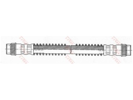 Гнучкий Гальмівний шланг TRW PHA319 - 3