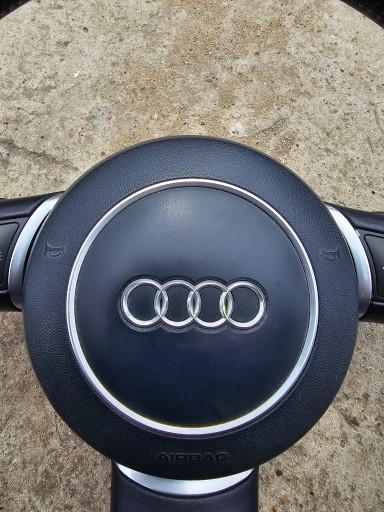 Kierownica Audi A8 D3 OKAZJA! Okrągła Poduszka - 3