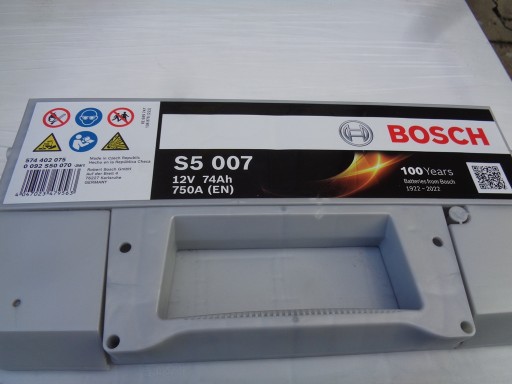 Акумулятор BOSCH SILVER S5 007 74Ah 750A найпотужніший PowerFrame - 4