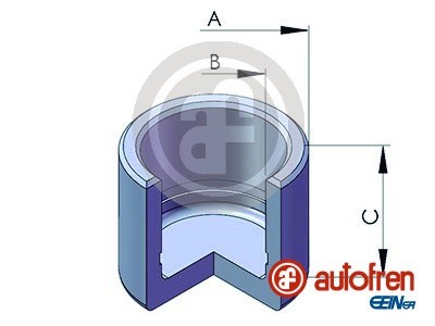 D02528 автофрен поршень - 2