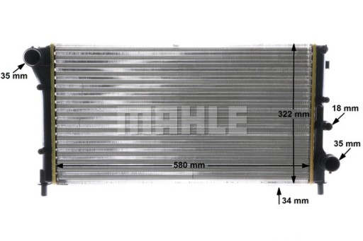 Mahle CR 1453 000s радиатор, система охлаждения - 13