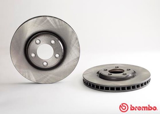 BREMBO ДИСКИ + КОЛОДКИ СПЕРЕДУ JAGUAR S-TYPE 300 ММ - 3