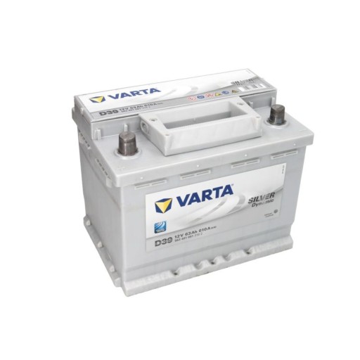 Акумулятор 63AH / 610A L+ / D39 VARTA SILVER DYNAMIC - 10