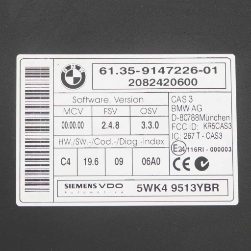 BMW E90 LCI 330d N57 Komputer Silnika ECU 7823973 - 7
