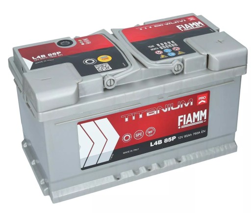 Аккумулятор FIAMM Titanium PRO L4B 85P 12V 85ah 760 - 3