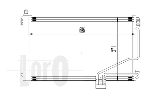 LORO 054-016-0014 КОНДЕНСАТОР MERC КЛАСУ C - 2