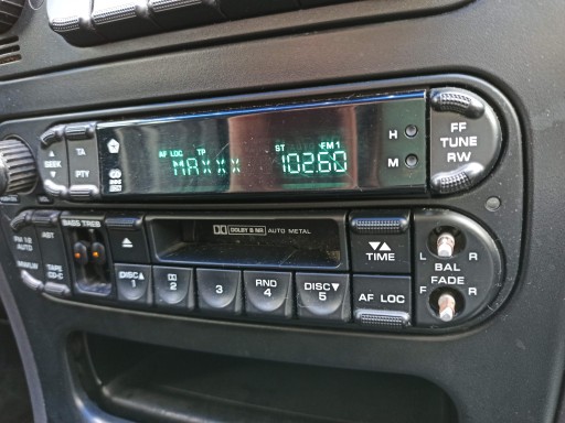 Chrysler 300M-Заводське радіо-відомий код ! - 3