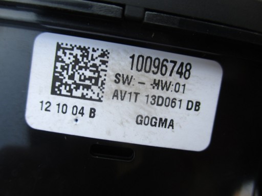 FORD B-MAX ВИМИКАЧ СВІТЛА AV1T13D061DB - 4