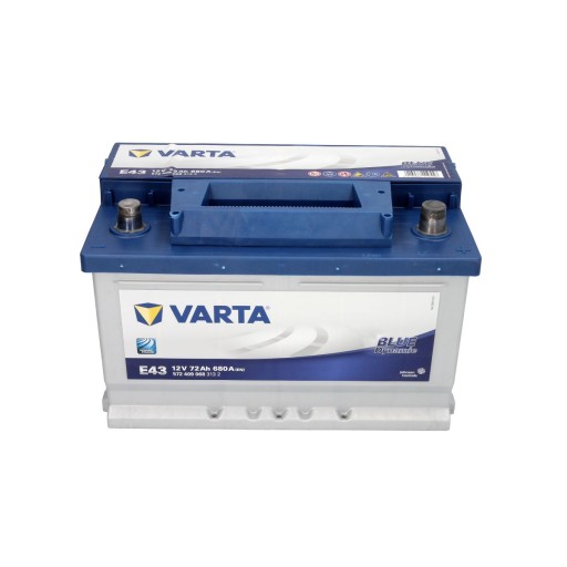 Акумулятор Varta BLUE 72ah 680a E43 - 6