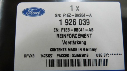 Передний ремень FORD C-MAX Mk2 / FOCUS Mk3 - 4