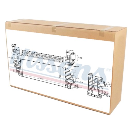 Інтеркулер NISSENS для OPEL MERIVA B 1.6 1.7 - 1