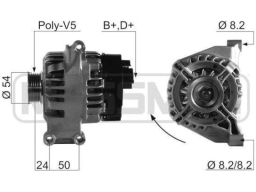 ALTERNATOR FIAT PUNTO II 1.2 1.4 - 2