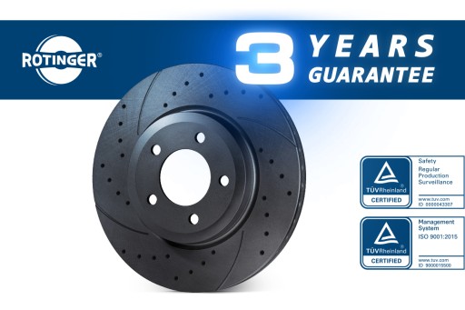 TARCZE ROTINGER BMW 3 E90 E91 E92 PRZÓD 330mm - 3