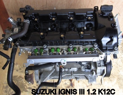 Двигун SUZUKI IGNIS III 1.2 16V K12C 21580KM - 7