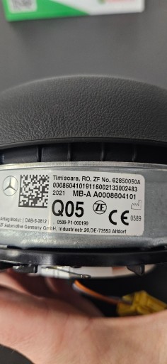 Подушка Безпеки Mercedes W177 A0008604101 - 3
