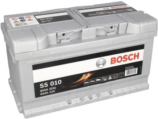 Akumulator BOSCH 12V 85Ah/800A S5 315x175x175 B13 - 9