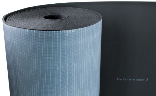 Звукоизоляционный коврик резиновый пенопласт с клеем 18м2 - 1
