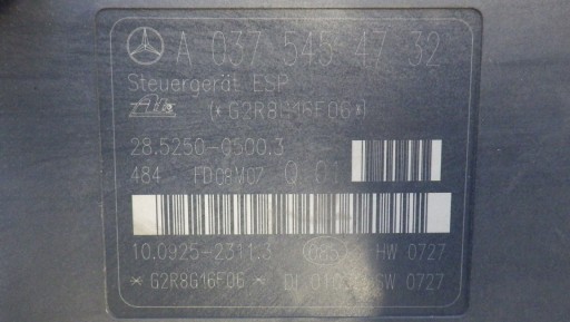 MERCEDES W203 насос ABS контролер - 4