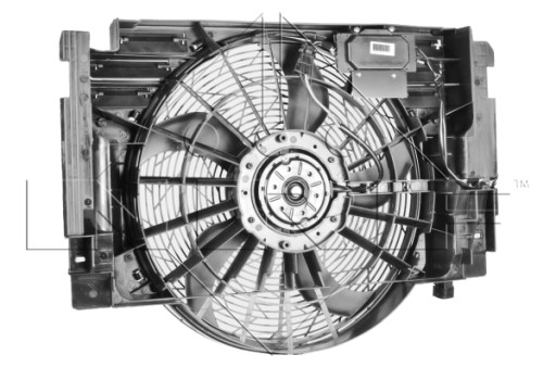 NRF 47217 вентилятор охолодження двигуна - 3