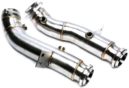 MERCEDES A205 C43 AMG + C400 Downpipe TA TECHNIX - 2