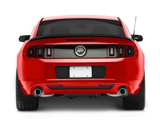 Спойлер Елерон GT500 чорний глянець MUSTANG 2010-14 - 4