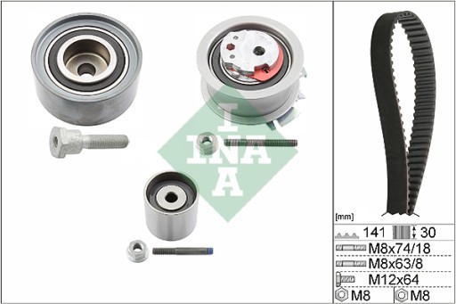 INA ГАЗОРОЗПОДІЛ VW GOLF V JETTA III PASSAT 2.0 TDI - 3