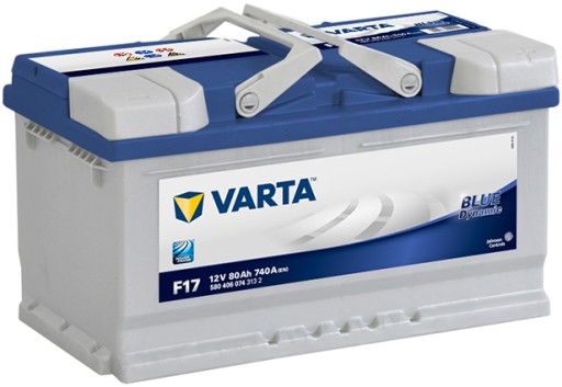 Акумулятор Varta BLUE 80AH 740a F17 - 1