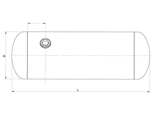 BORMECH ZBIORNIK CYLINDRYCZNY 70/315/984 70L 2023r - 3