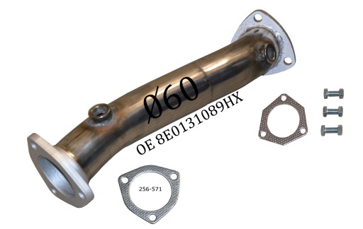 DOWNPIPE Труба Каталітичний нейтралізатор AUDI A4 B5 B6 B7 1.8 2.0 - 2