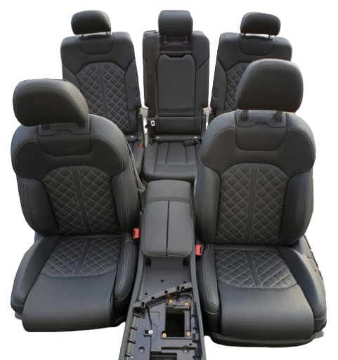Fotele kanapa skóra Audi SQ7 Q7 4M komplet 15-19r - 1