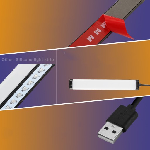 Светодиодный автомобильный USB окружающий свет - 7