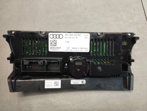 Audi A5 8T панель кондиціонера 8K1820043BC - 3